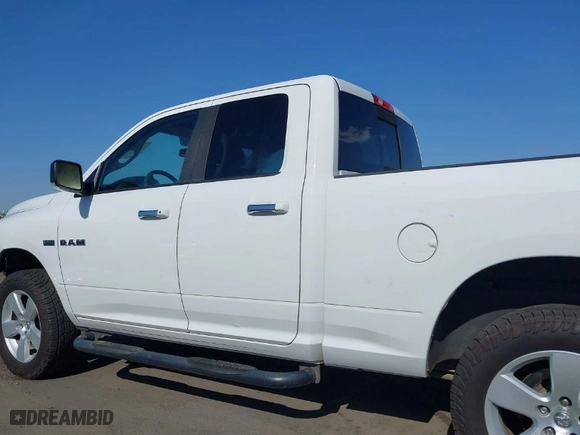 2010 Dodge Ram 1500 Laramie with VIN 1D7RV1GT8AS240391, listed as a IAAI auction lot 42034239 with 133,829 mi miles. Bid and sale history available at carsss.com. Image 15.