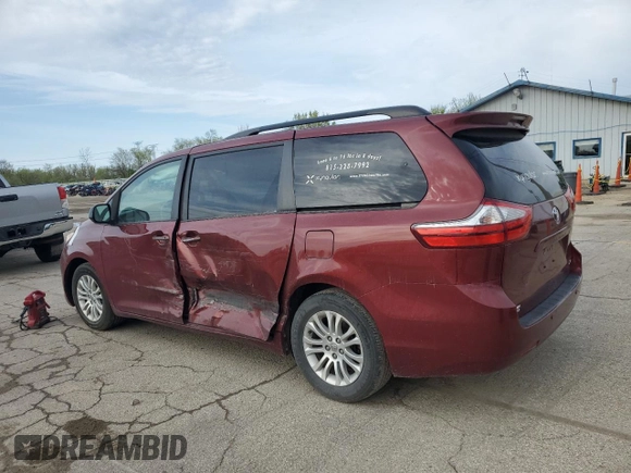 2015 Toyota Sienna XLE с VIN 5TDYK3DC1FS660766, выставлен на аукционе Copart как лот 53752845 с пробегом 166 253 миль миль и Списание • Salvage title. История ставок и продаж доступна на DreamBid. Изображение 2.