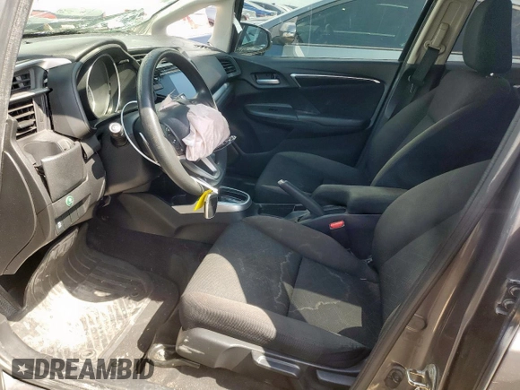 2017 Honda Fit EX with VIN JHMGK5H73HS002153, listed as a Copart auction lot 62923335 with Not provided miles and Salvage title. Bid and sale history available at DreamBid. Image 7.