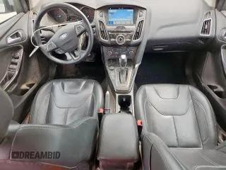 2017 Ford Focus Titanium with VIN 1FADP3N28HL346418, listed as a Copart auction lot 63507125 with 107,761 mi miles and Salvage title. Bid and sale history available at DreamBid. Image 8.