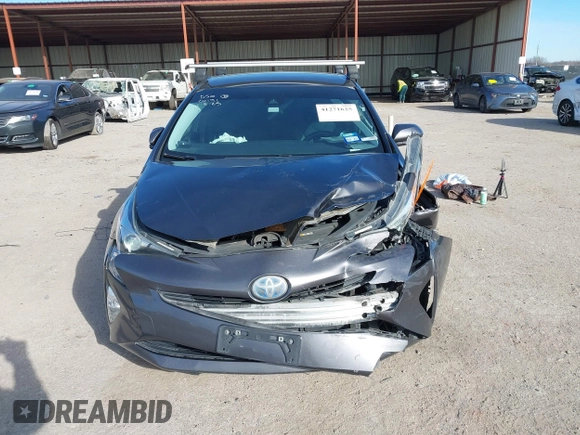 2017 Toyota Prius Two with VIN JTDKARFU6H3535784, listed as a IAAI auction lot 41271625 with 244,638 mi miles. Bid and sale history available at carsss.com. Image 12.