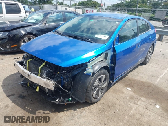 2017 Hyundai Ioniq SEL with VIN KMHC75LC0HU047671, listed as a IAAI auction lot 42404401 with 88,696 mi miles and . Bid and sale history available at DreamBid. Image 20.