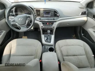 2017 Hyundai Elantra SE with VIN KMHD74LF2HU361038, listed as a Copart auction lot 58988105 with 165,547 mi miles and Salvage title. Bid and sale history available at DreamBid. Image 8.