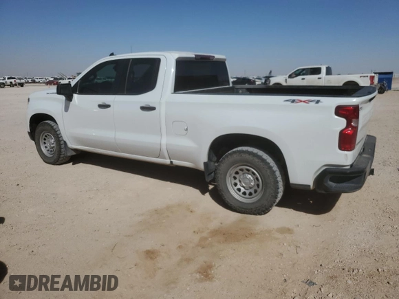 2022 Chevrolet Silverado 1500 Work Truck with VIN 1GCRDAED3NZ506096, listed as a Copart auction lot 46708055 with 90,970 mi miles and Clean Title. Bid and sale history available at DreamBid. Image 2.