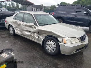 2004 Acura RL w/Navigation System with VIN JH4KA96604C007698, listed as a IAAI auction lot 42118135 with 120,898 mi miles and . Bid and sale history available at DreamBid. Image 1.