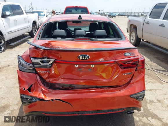 2021 Kia Forte GT-Line with VIN 3KPF34AD5ME367970, listed as a IAAI auction lot 42419374 with 40,154 mi miles and . Bid and sale history available at DreamBid. Image 16.