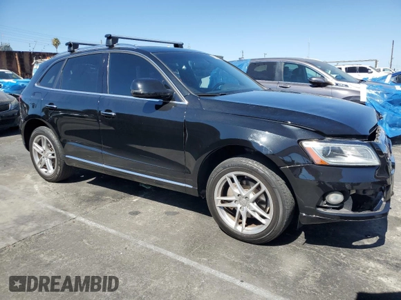 2016 Audi Q5 Premium Plus with VIN WA1L2AFP4GA119136, listed as a Copart auction lot 61946975 with 53,221 mi miles and Salvage title. Bid and sale history available at DreamBid. Image 4.