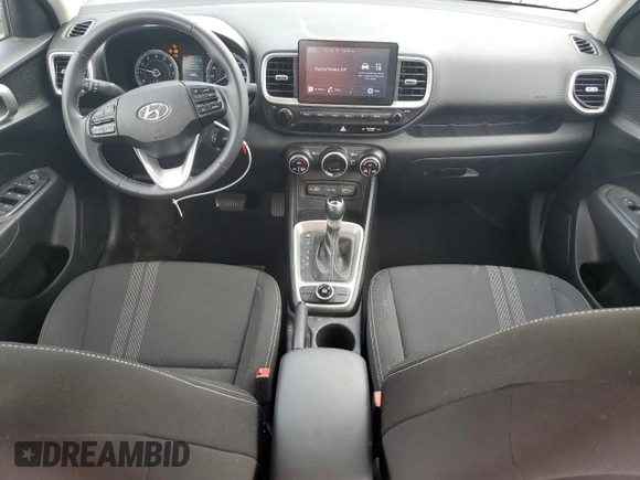 2022 Hyundai Venue SEL with VIN KMHRC8A33NU183976, listed as a Copart auction lot 60306645 with 17,066 mi miles and Salvage title. Bid and sale history available at DreamBid. Image 8.