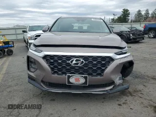 2019 Hyundai Santa Fe SE z VIN 5NMS2CAD0KH123337, wystawiony jako Copart lot #53883405 z przebiegiem 79 456 mil mil oraz Szkoda całkowita • Salvage title. Historia ofert i sprzedaży dostępna na DreamBid. Obrazek 5.
