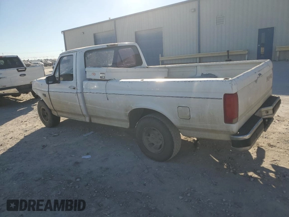 1995 Ford F-150 with VIN 1FTDF15YXSLB30518, listed as a Copart auction lot 80780284 with 0 mi miles and Salvage Title. Bid and sale history available at carsss.com. Image 2.