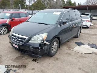 2006 Honda Odyssey EX-L with VIN 5FNRL38716B011262, listed as a IAAI auction lot 41707671 with 183,861 mi miles. Bid and sale history available at carsss.com. Image 17.