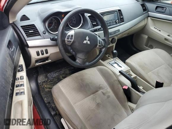 2015 Mitsubishi Lancer ES with VIN JA32U2FU1FU022768, listed as a Copart auction lot 70735484 with 105,491 mi miles and Salvage Title. Bid and sale history available at DreamBid. Image 8.