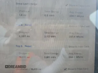 2024 Tesla Model Y Long Range z VIN 7SAYGDEE4RA251337, wystawiony jako Copart lot #59844555 z przebiegiem 16 011 mil mil oraz Szkoda całkowita • Salvage title. Historia ofert i sprzedaży dostępna na DreamBid. Obrazek 9.