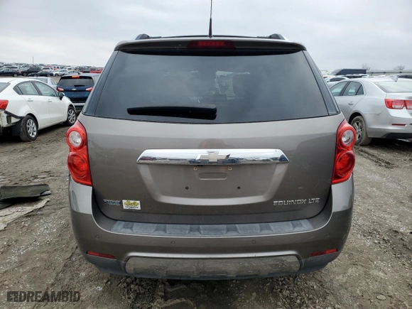 2012 Chevrolet Equinox LTZ with VIN 2GNALFEK0C6168460, listed as a Copart auction lot 45094945 with 49,829 mi miles and Salvage Title. Bid and sale history available at carsss.com. Image 6.