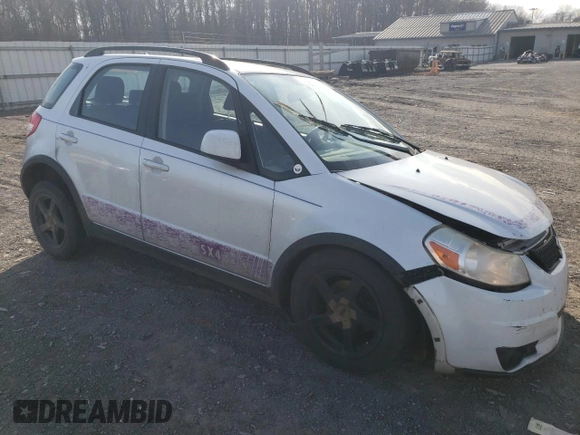 2012 Suzuki SX4 Crossover with VIN JS2YB5A32C6303887, listed as a Copart auction lot 82214144 with 0 mi miles and Salvage Title. Bid and sale history available at carsss.com. Image 4.