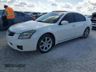 2008 Nissan Maxima 3.5 SE with VIN 1N4BA41E98C811660, listed as a Copart auction lot 78154964 with 154,772 mi miles and Salvage Title. Bid and sale history available at carsss.com. Image 1.