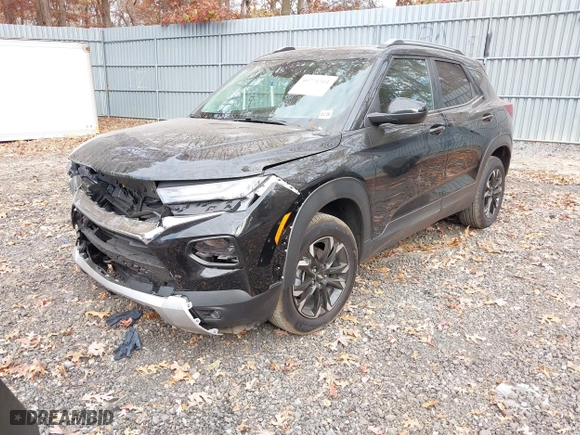 2023 Chevrolet TrailBlazer LT with VIN KL79MRSL6PB209343, listed as a IAAI auction lot 40771311 with 22,487 mi miles. Bid and sale history available at carsss.com. Image 17.