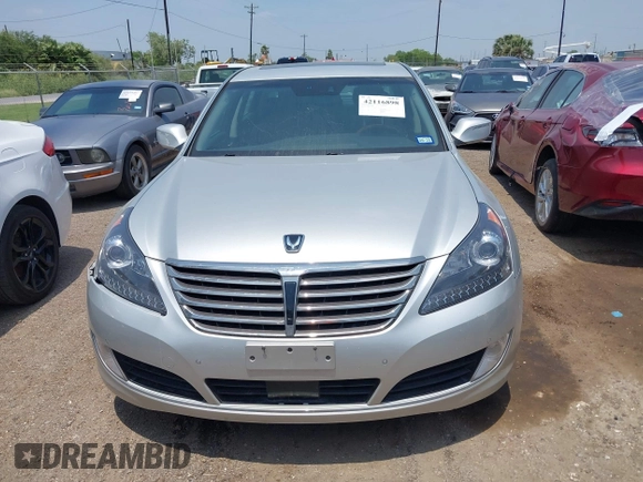 2014 Hyundai Equus Signature with VIN KMHGH4JH8EU080873, listed as a IAAI auction lot 42116898 with Not Provided miles and . Bid and sale history available at DreamBid. Image 12.