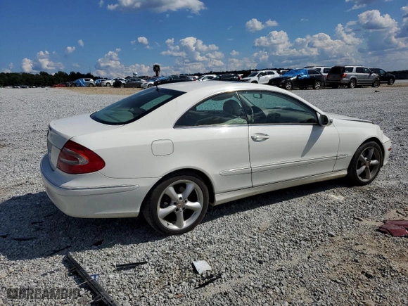 2004 Mercedes-Benz CLK-Class 3.2L with VIN WDBTJ65J64F069663, listed as a Copart auction lot 72249994 with 136,091 mi miles and Salvage Title. Bid and sale history available at carsss.com. Image 3.