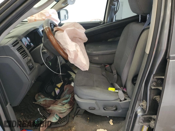 2006 Dodge 1500 SLT with VIN 1D7HA18N16S544841, listed as a Copart auction lot 45036485 with Not Provided miles and Salvage Title. Bid and sale history available at carsss.com. Image 7.