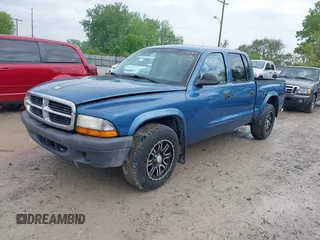 2001 Dodge Dakota Sport with VIN 1B7HG2AN21S194735, listed as a IAAI auction lot 42182165 with 163,350 mi miles and . Bid and sale history available at carsss.com. Image 2.