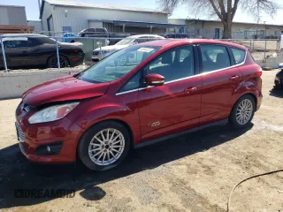 2014 Ford C-Max Energi SEL with VIN 1FADP5CU9EL506785, listed as a Copart auction lot 46666025 with 157,226 mi miles and Salvage Title. Bid and sale history available at carsss.com. Image 1.