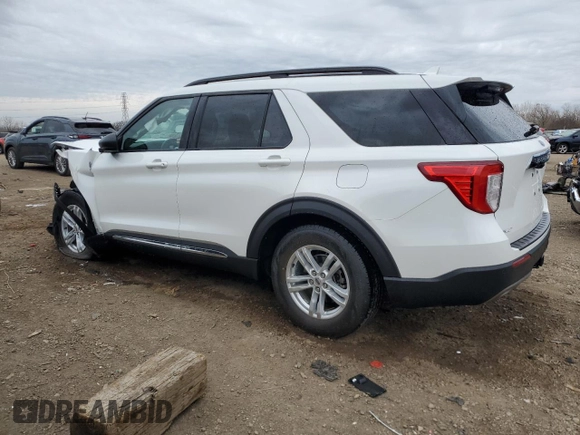 2022 Ford Explorer XLT z VIN 1FMSK8DH6NGB28836, wystawiony jako Copart lot #53517375 z przebiegiem 36 092 mil mil oraz Szkoda całkowita • Salvage title. Historia ofert i sprzedaży dostępna na DreamBid. Obrazek 2.