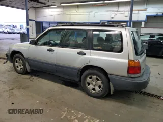 1999 Subaru Forester L with VIN JF1SF6350XH747102, listed as a Copart auction lot 41376465 with 199,771 mi miles and Salvage Title. Bid and sale history available at carsss.com. Image 2.