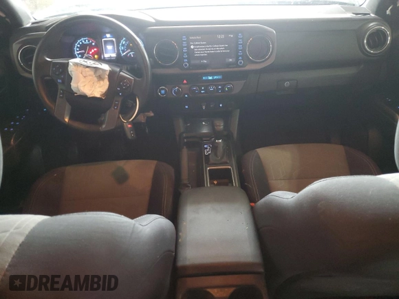 2021 Toyota Tacoma SR with VIN 5TFCZ5AN1MX282270, listed as a Copart auction lot 58480775 with 80,584 mi miles and Salvage title. Bid and sale history available at DreamBid. Image 8.