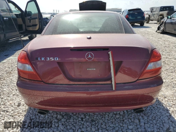 2007 Mercedes-Benz SLK 350 with VIN WDBWK56F07F154582, listed as a Copart auction lot 50014805 with 94,596 mi miles and Clean title. Bid and sale history available at DreamBid. Image 6.