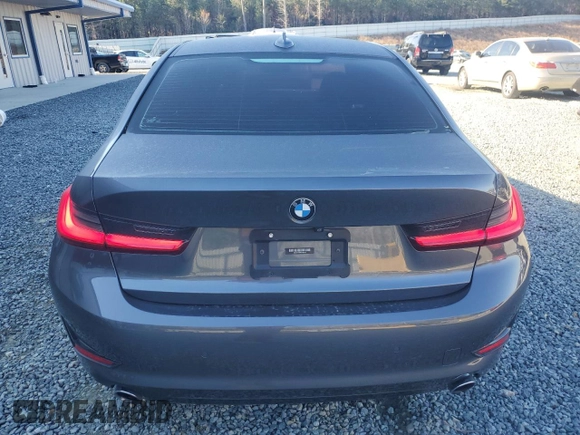 2019 BMW 3 Series 330i xDrive with VIN WBA5R7C56KAJ83409, listed as a Copart auction lot 50089875 with 69,527 mi miles and Salvage Title. Bid and sale history available at carsss.com. Image 6.