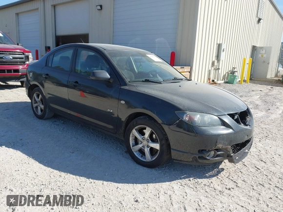 2004 Mazda 3 s with VIN JM1BK323341163737, listed as a IAAI auction lot 41689753 with 201,275 mi miles and . Bid and sale history available at DreamBid. Image 1.