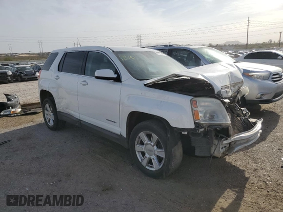 2013 GMC Terrain SLE with VIN 2GKALMEK9D6149022, listed as a Copart auction lot 51502105 with 183,147 mi miles and Salvage title. Bid and sale history available at DreamBid. Image 4.