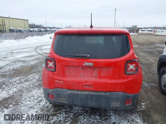 2021 Jeep Renegade Upland with VIN ZACNJDAB1MPM21927, listed as a IAAI auction lot 41636352 with 120,125 mi miles and . Bid and sale history available at DreamBid. Image 16.
