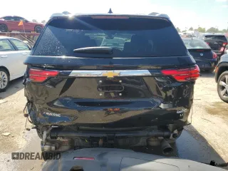 2022 Chevrolet Traverse LT Leather with VIN 1GNERHKW9NJ125843, listed as a Copart auction lot 69592374 with 42,535 mi miles and Salvage Title. Bid and sale history available at carsss.com. Image 6.