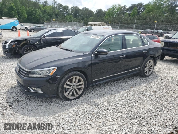 2017 Volkswagen Passat SE with VIN 1VWGT7A36HC058127, listed as a Copart auction lot 54736095 with 93,102 mi miles and Salvage title. Bid and sale history available at DreamBid. Image 1.