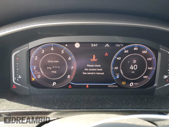 2021 Volkswagen Arteon SEL R-Line with VIN WVWHR7AN7ME009959, listed as a Copart auction lot 65902124 with 49,029 mi miles and Salvage title. Bid and sale history available at DreamBid. Image 9.