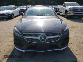 2018 Mercedes-Benz CLS with VIN WDDLJ9BB9JA204455, listed as a Copart auction lot 58746814 with 0 mi miles and Salvage Title. Bid and sale history available at carsss.com. Image 5.