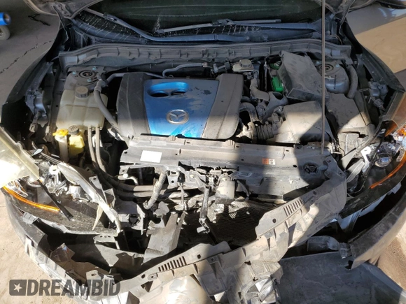 2013 Mazda 3 i Touring with VIN JM1BL1L89D1707749, listed as a Copart auction lot 76125384 with 139,966 mi miles and Salvage title. Bid and sale history available at DreamBid. Image 11.
