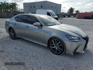 2019 Lexus GS with VIN JTHBZ1BL6KA017893, listed as a Copart auction lot 46520265 with 67,608 mi miles and Salvage Title. Bid and sale history available at carsss.com. Image 4.