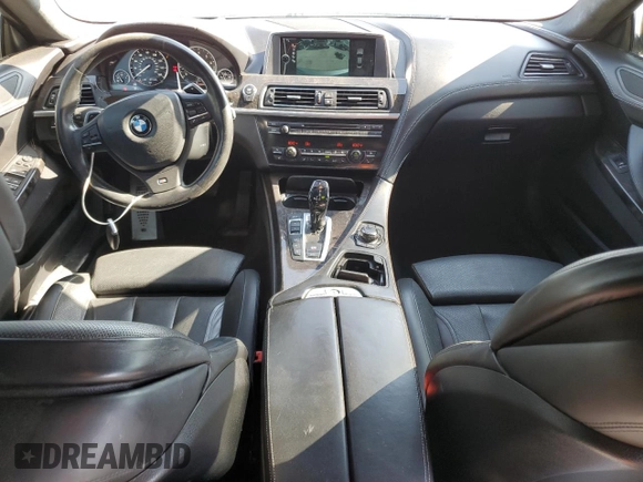 2013 BMW 6 Series 650i xDrive with VIN WBA6B4C59DD098525, listed as a Copart auction lot 67160694 with 52,413 mi miles and Salvage Title. Bid and sale history available at carsss.com. Image 8.