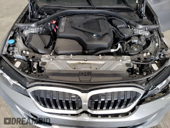 2023 BMW 3 Series 330i with VIN 3MW69FF07P8D31956, listed as a Copart auction lot 44984425 with 23,802 mi miles and Salvage Title. Bid and sale history available at carsss.com. Image 11.