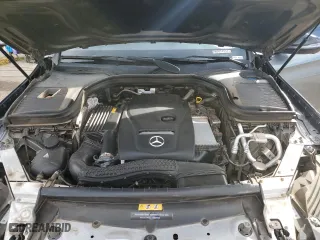2018 Mercedes-Benz GLC with VIN WDC0G4JB1JV016757, listed as a Copart auction lot 43583665 with 0 mi miles and Salvage Title. Bid and sale history available at carsss.com. Image 12.