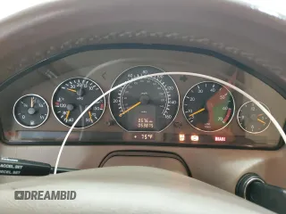 2001 Mercedes-Benz SL 500 with VIN WDBFA68FX1F200299, listed as a Copart auction lot 54422115 with 53,875 mi miles and Salvage title. Bid and sale history available at DreamBid. Image 9.
