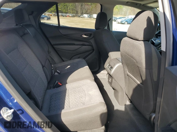 2022 Chevrolet Equinox LT with VIN 3GNAXKEV4NL228648, listed as a Copart auction lot 50583695 with 34,772 mi miles and Salvage Title. Bid and sale history available at DreamBid. Image 11.