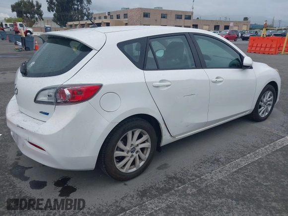 2013 Mazda 3 i Touring with VIN JM1BL1L7XD1722770, listed as a IAAI auction lot 42139943 with 102,562 mi miles and . Bid and sale history available at carsss.com. Image 4.