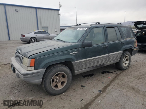 1993 Jeep Grand Cherokee Laredo with VIN 1J4GZ58S7PC125040, listed as a Copart auction lot 78846954 with 149,531 mi miles and Salvage Title. Bid and sale history available at carsss.com. Image 1.