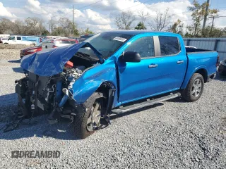 2024 Ford Ranger XLT with VIN 1FTER4GH1RLE01261, listed as a Copart auction lot 44489655 with 6,885 mi miles and Salvage Title. Bid and sale history available at carsss.com. Image 1.
