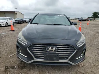2018 Hyundai Sonata Sport with VIN 5NPE34AF8JH600891, listed as a Copart auction lot 56237525 with 127,611 mi miles and Clean Title. Bid and sale history available at DreamBid. Image 5.