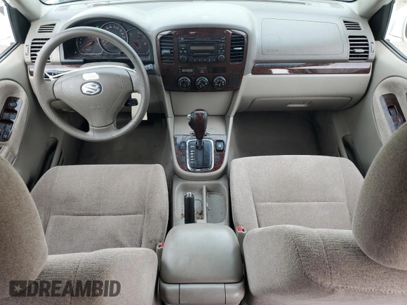 2004 Suzuki XL7 LX with VIN JS3TY92V844108854, listed as a Copart auction lot 49650735 with 201,373 mi miles and Salvage Title. Bid and sale history available at DreamBid. Image 8.
